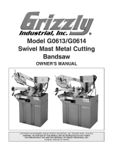 Grizzly Industrial G0614 Owner's manual