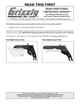 Grizzly Industrial G0652 Owner's manual