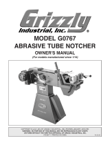 Grizzly G0767 Owner's manual