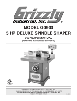 Grizzly G0900 Owner's manual