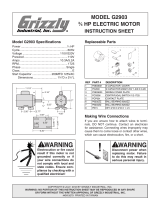 Grizzly G2903 Owner's manual
