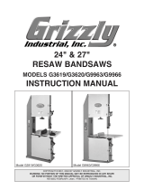 Grizzly G3620 Owner's manual
