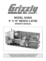 Grizzly G4000 Owner's manual