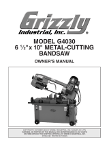 Grizzly G4030 Owner's manual