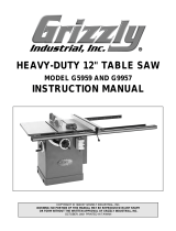 Grizzly G5959 User manual
