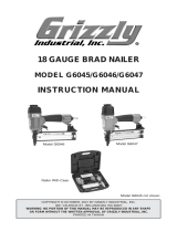 Grizzly Nail Gun G6046 User manual
