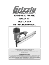 Grizzly Nail Gun G6050 User manual