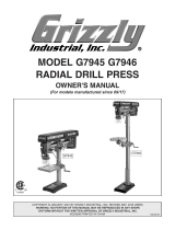 Grizzly G7946 Owner's manual