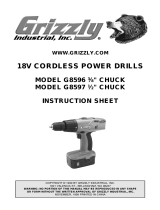 Grizzly G8597 1 /2-inch User manual