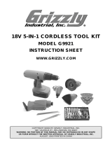 Grizzly G9921 Owner's manual