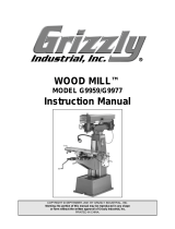Grizzly WOOD MILL G9959 Owner's manual