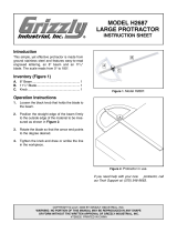 Grizzly H2687 Owner's manual