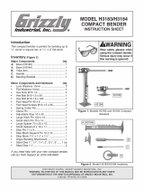 Grizzly H3183 Owner's manual
