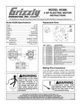 Grizzly H5386 Owner's manual