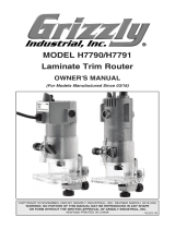 Grizzly H7791 Owner's manual