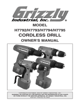 Grizzly H7792 Owner's manual