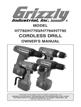 Grizzly H7793 Owner's manual