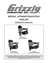 Grizzly H7950 Owner's manual