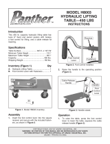 Panther H8003 Owner's manual