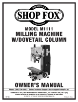 Grizzly M1111 Owner's manual