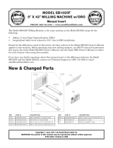 South bend SB1025F Owner's manual