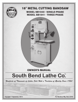 South bend SB1041 Owner's manual