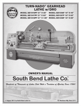 South bend SB1056F Owner's manual