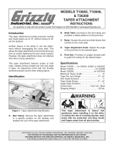 Grizzly T10556 Owner's manual