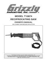 Grizzly T10874 Owner's manual