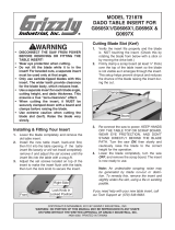 Grizzly T21878 Owner's manual
