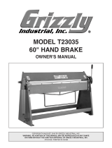 Grizzly T23035 Owner's manual
