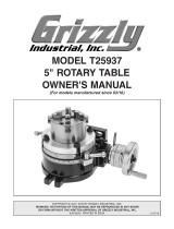 Grizzly Industrial T25937 Owner's manual