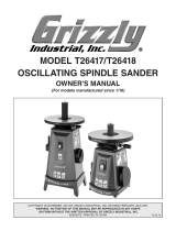 Grizzly T26417 Owner's manual