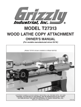 Grizzly T27313 User manual