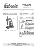 Grizzly T27665 Owner's manual