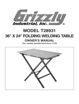 Grizzly T28931 Owner's manual