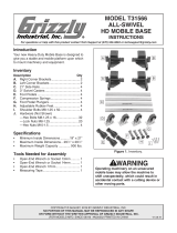 Grizzly T31566 Owner's manual