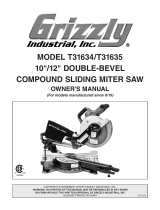Grizzly PRO T31635 Owner's manual