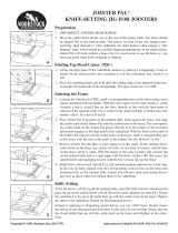 Jointer Pal W1210A Owner's manual