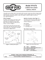 Shop fox W1676 Owner's manual