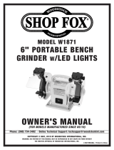 Woodstock 6 in. Portable Bench Grinder Owner's manual