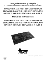 Teka CGW LUX 60 4G AI AL CI User manual