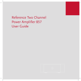 Meridian Reference 857 User guide