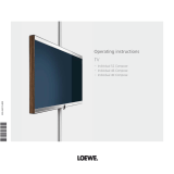 LOEWE Individual TV User manual