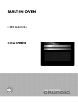 Grundig 45cm Compact Multi-Function Oven with Microwave Owner's manual
