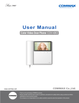Commax CDV-43K/CDV-43K2 Owner's manual
