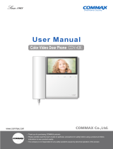 Commax CDV-43K/CDV-43K2 User manual