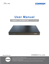Commax CCU-216AGF/CCU-232AGF Owner's manual