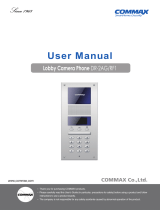 Commax DR-2AG/RF1 Owner's manual