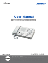 Commax JNS-36/JNS-36O Owner's manual